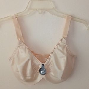 Bali 3364 Size 34D neutral color adjustable shoulder strap nylon decoration